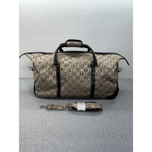 Kenneth Cole Reaction Handbags - Kenneth Cole Reaction Beige 22" Rolling Duffel Bag Travel Carry On Wheeled Bag